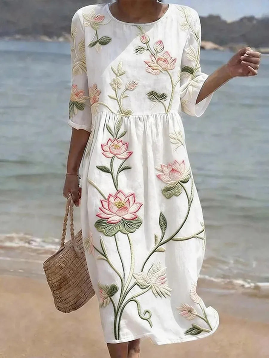 Wendy | Elegante vestido de flores