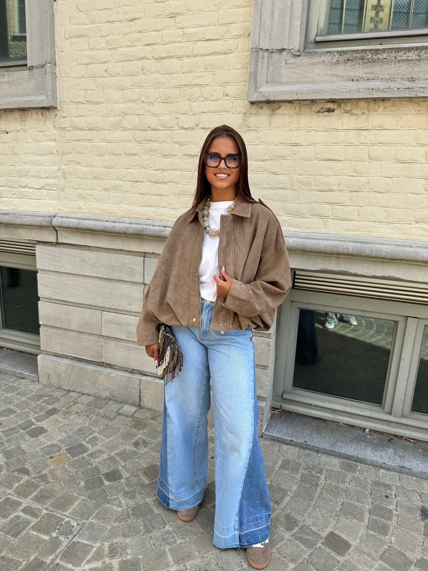 Veste Amira taupe