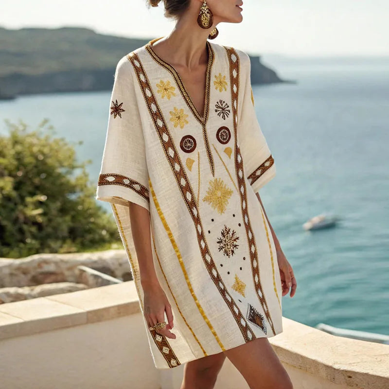 Vera: un vestido de playa elegante y cómodo para los días de verano