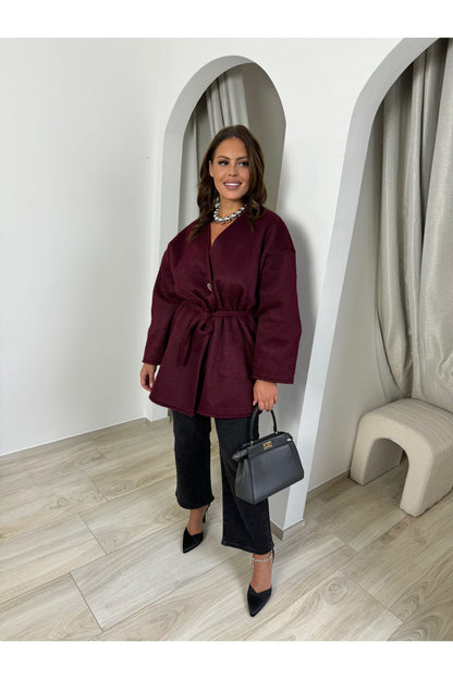 Veste / Gilet Rina bordeaux