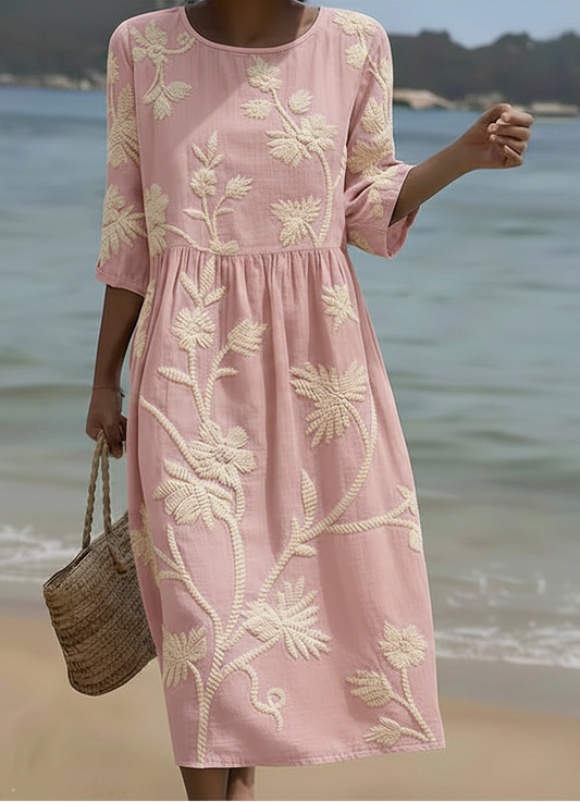 Anja | Elegante vestido con estampado floral