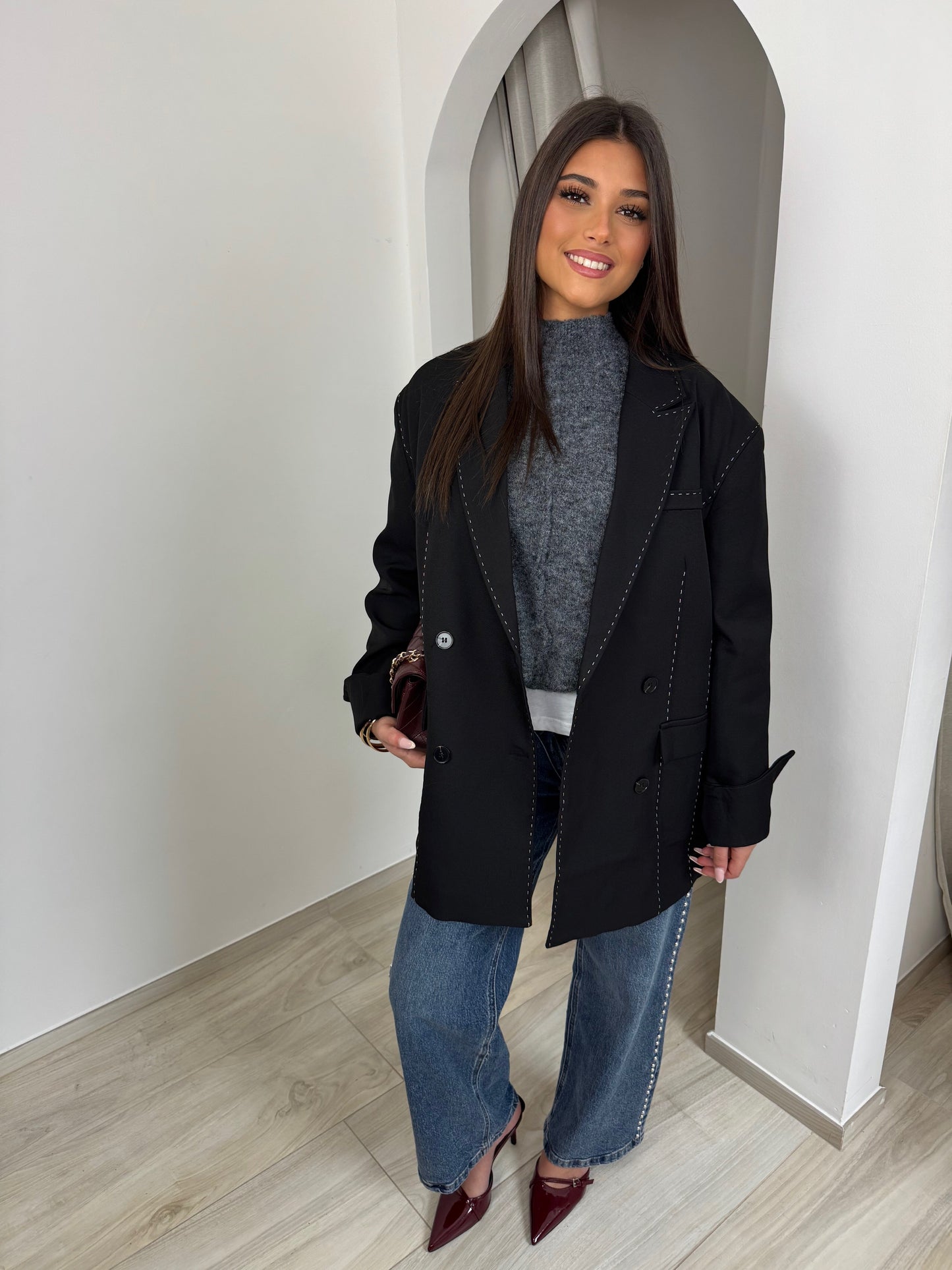 Blazer Times noire