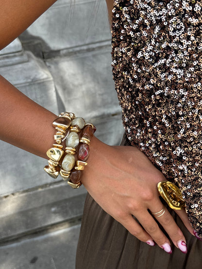 Trio bracelet Amaya