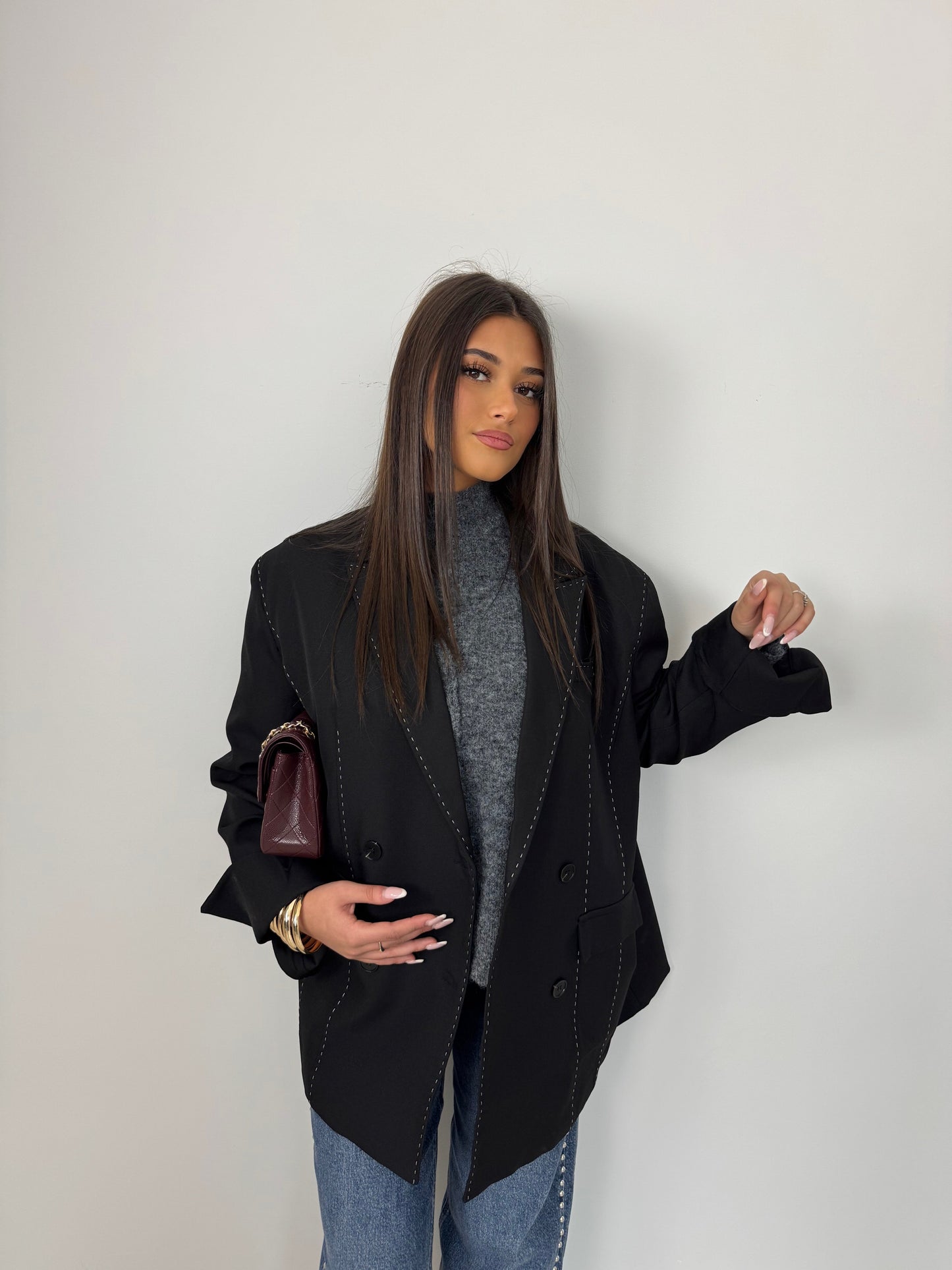 Blazer Times noire