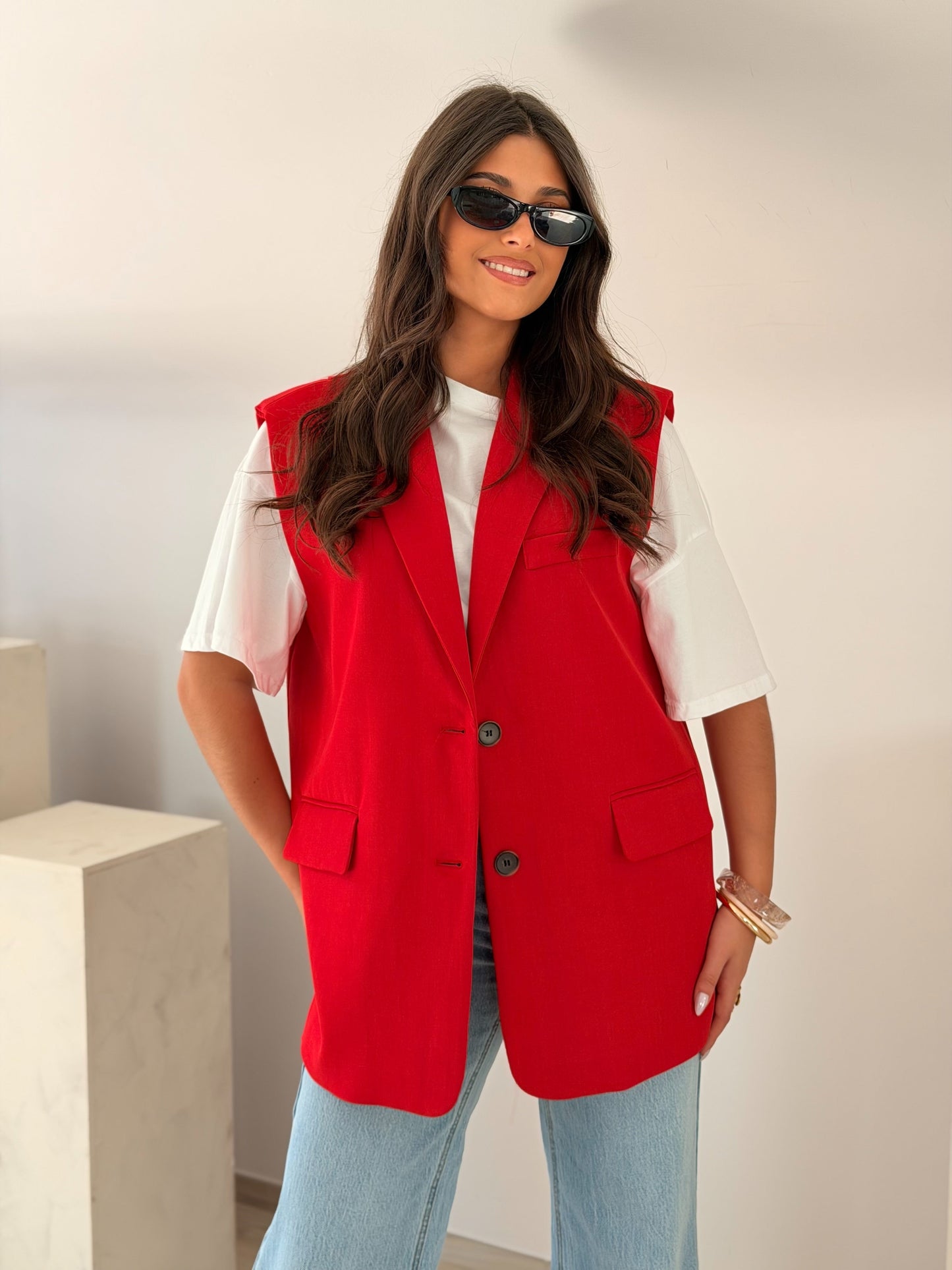 Blazer sans manche
