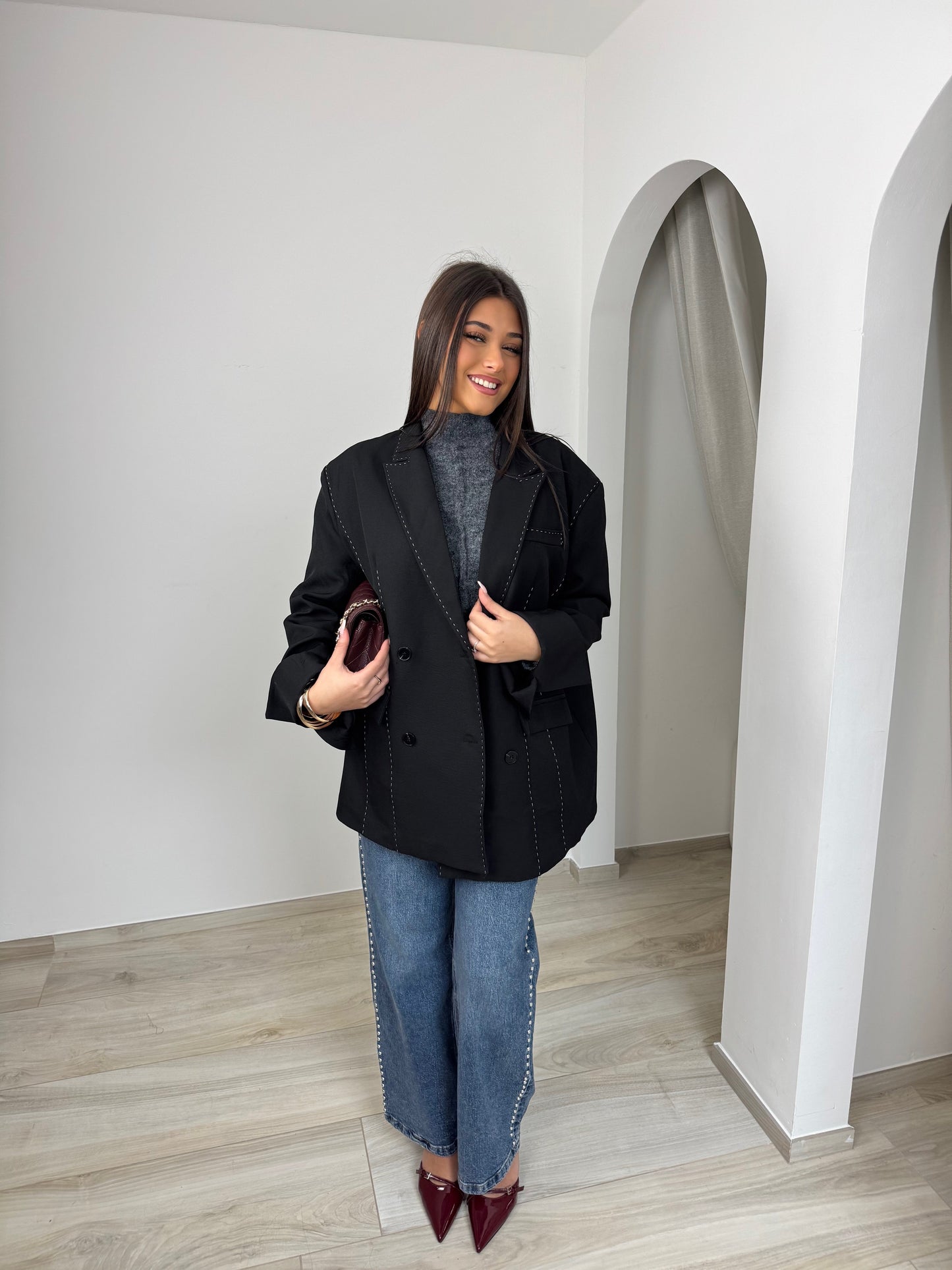 Blazer Times noire