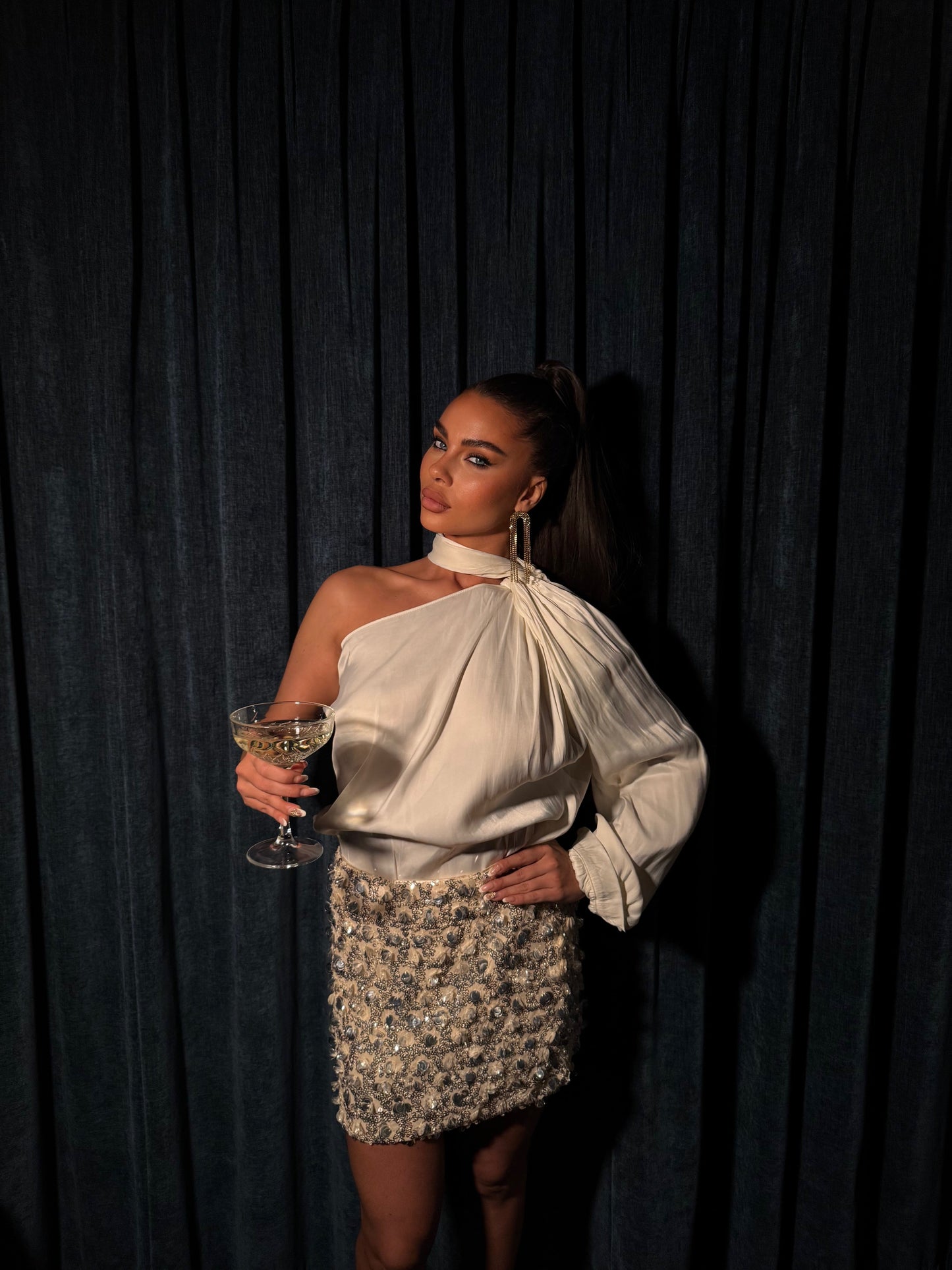 Blouse brea écru