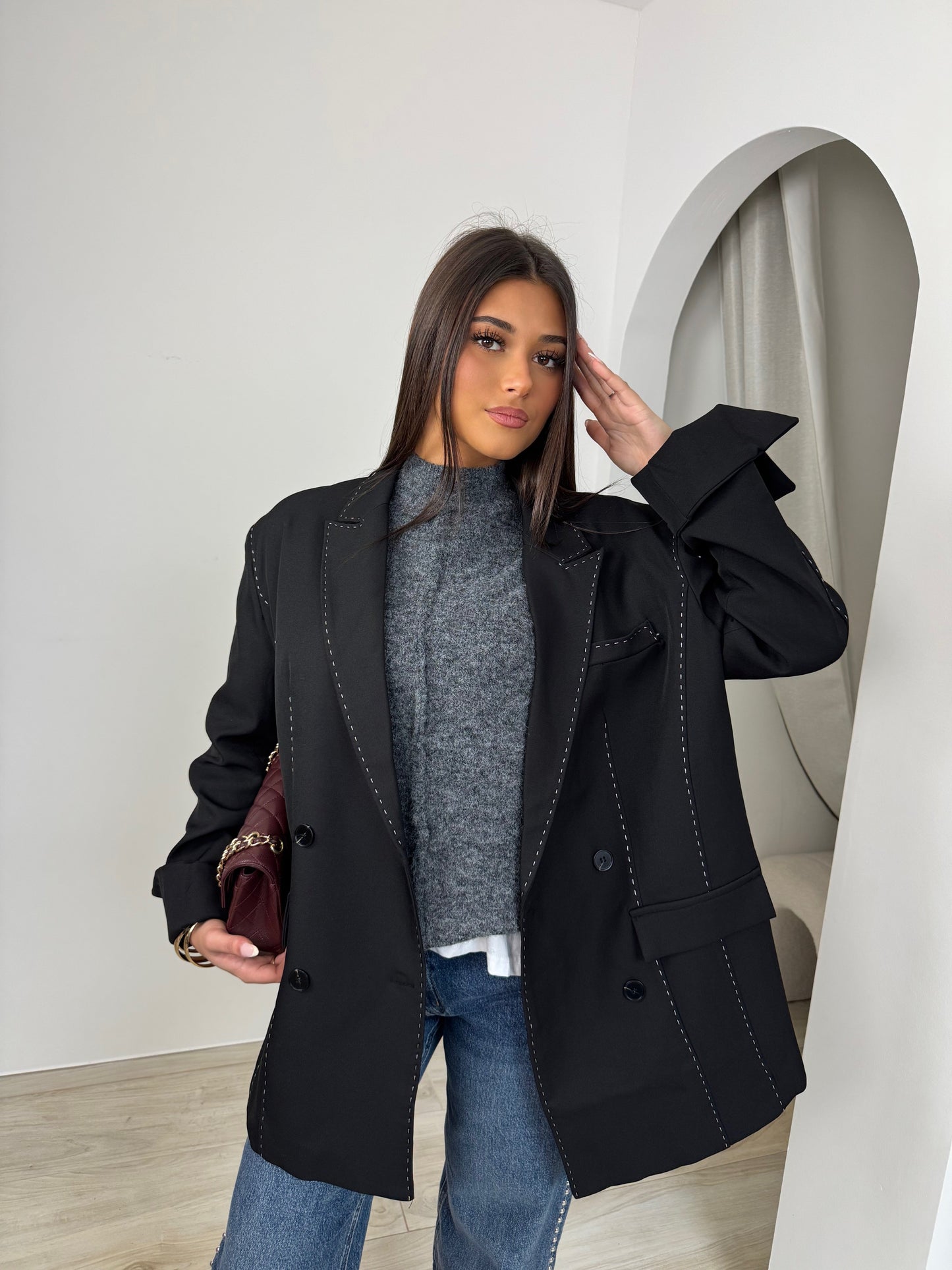 Blazer Times noire