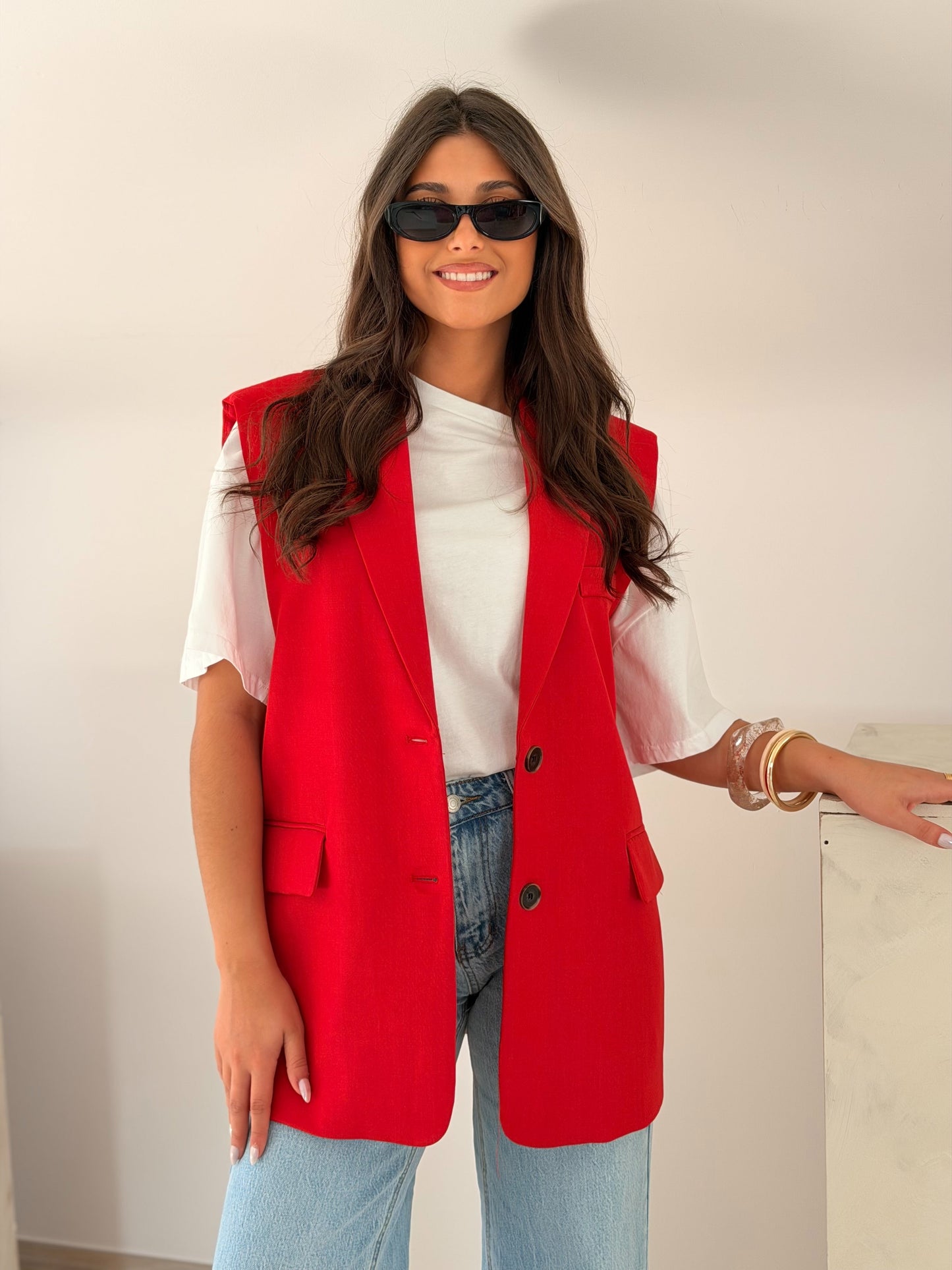 Blazer sans manche