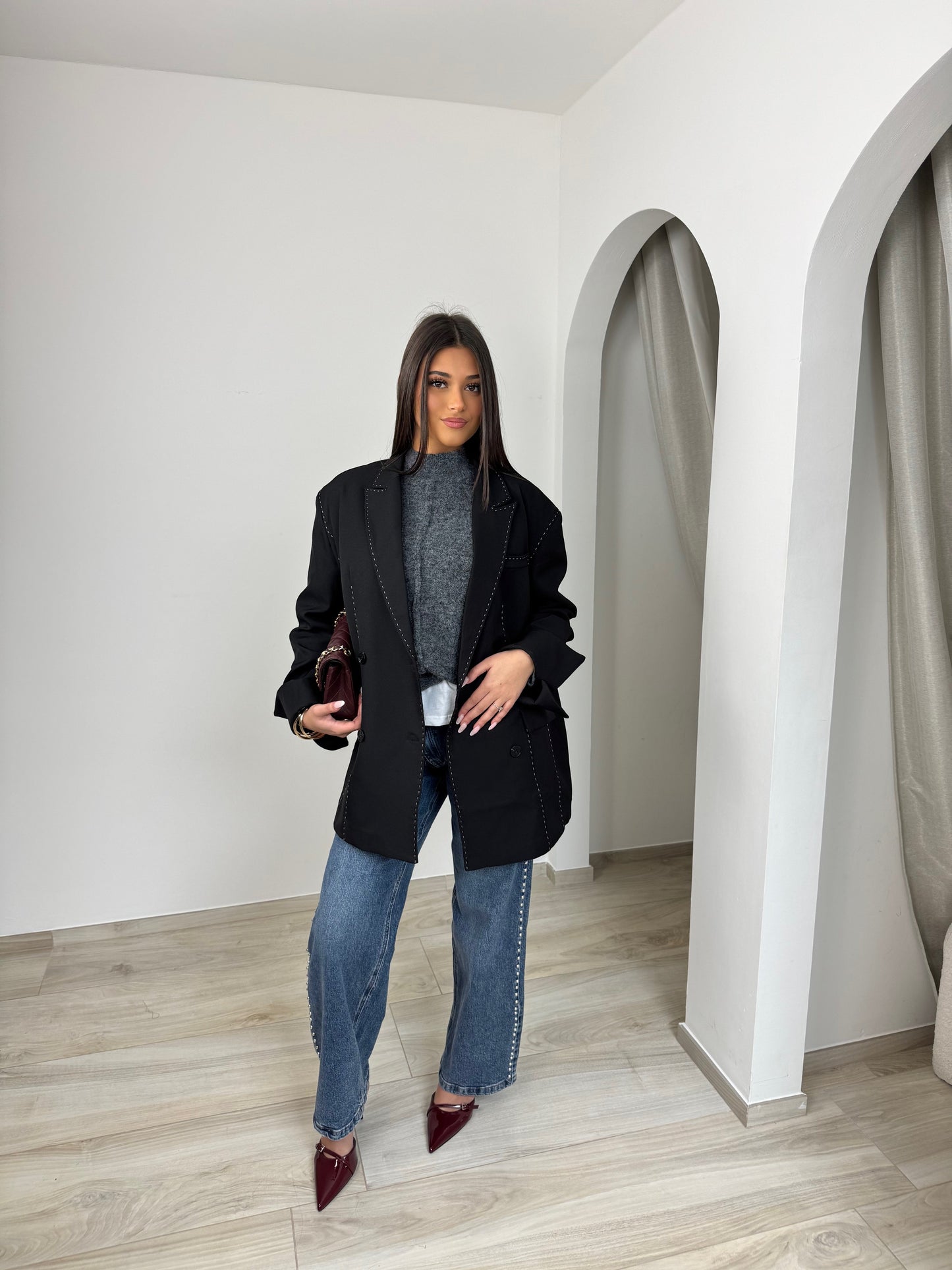 Blazer Times noire