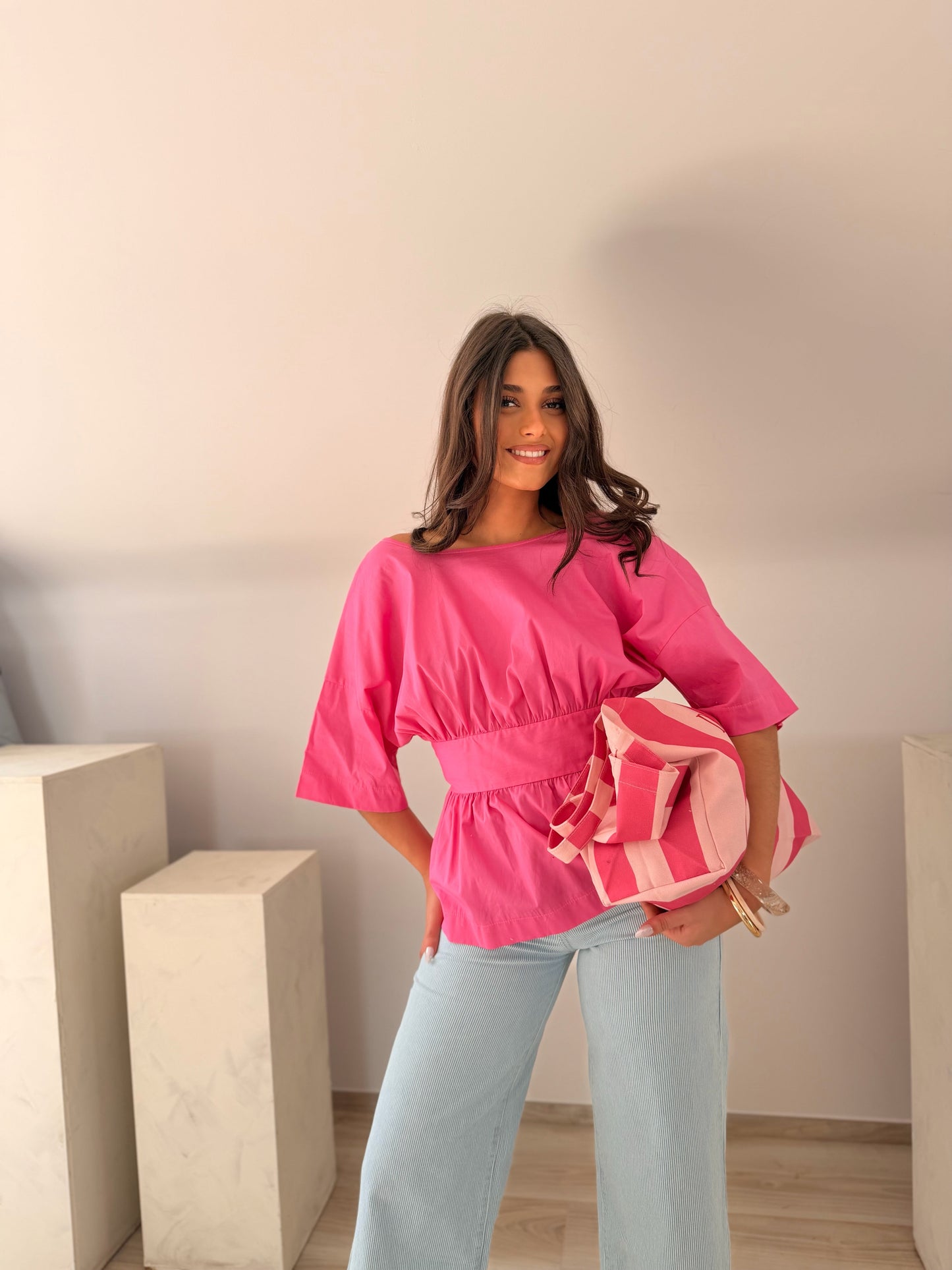 Blouse Anto rose