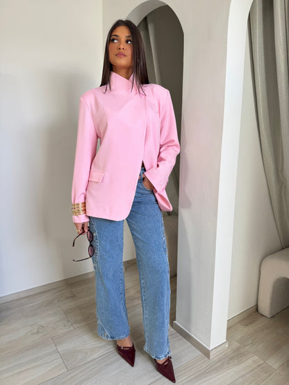 Blazer Anaëlle rose