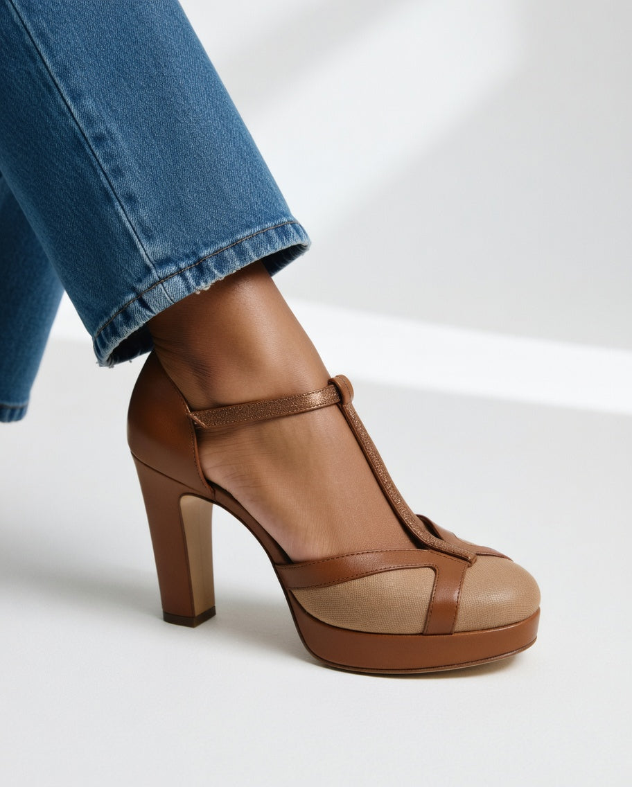 Marlin — Zapatos de salón de estilo retro y elegante con soporte ergonómico