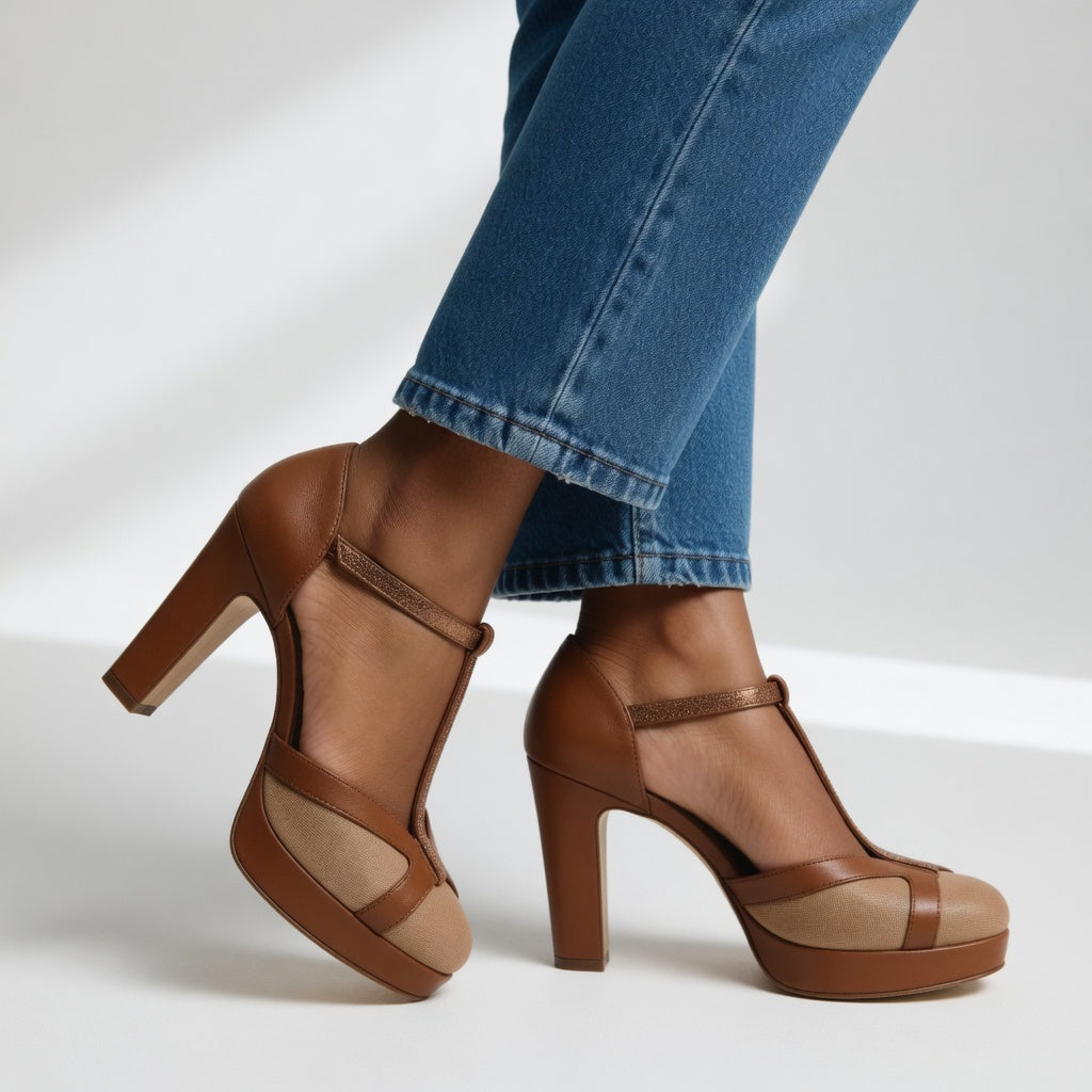 Marlin — Zapatos de salón de estilo retro y elegante con soporte ergonómico