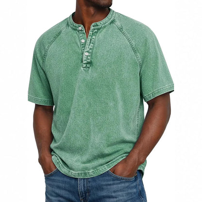 Pedro | Camisa vintage de hombre con botones