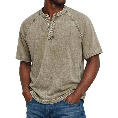 Pedro | Camisa vintage de hombre con botones