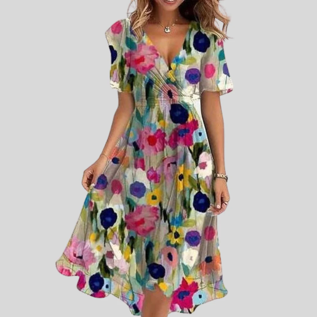 Elegante vestido de verano