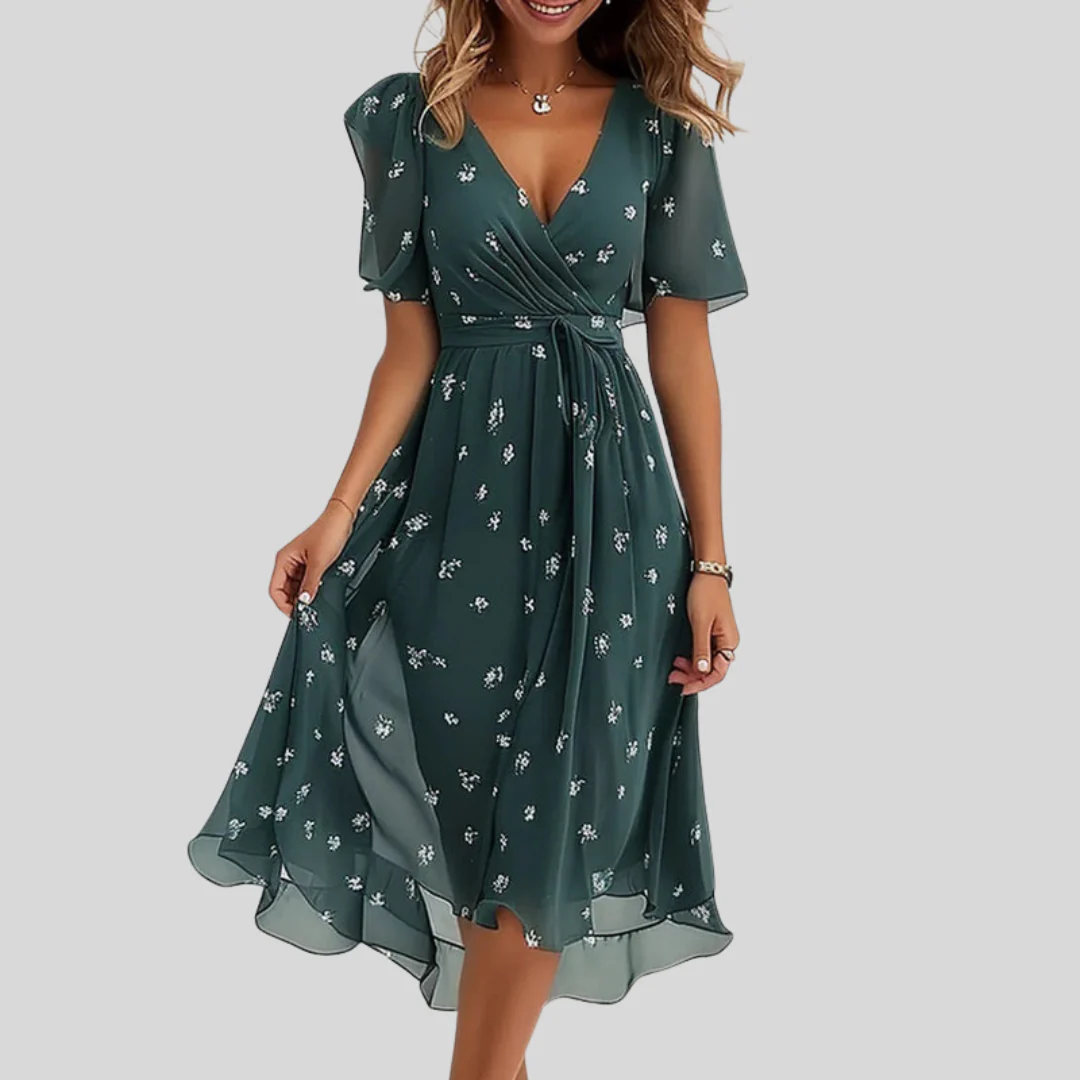 Elegante vestido de verano