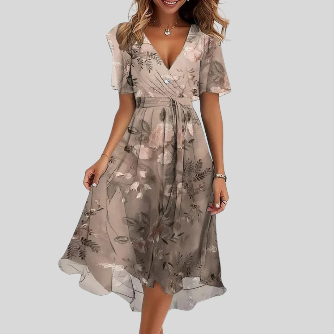 Elegante vestido de verano