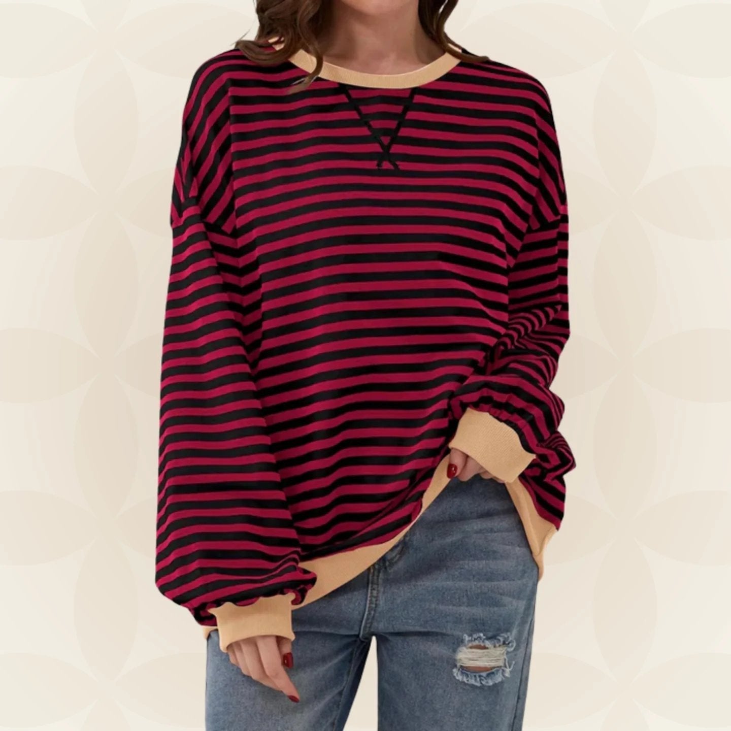 Karin | Jersey informal sin rayas